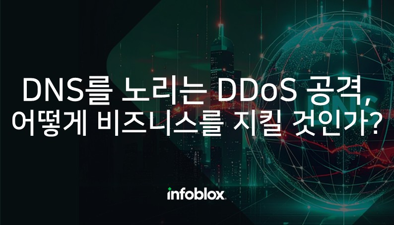[인포블록스] DNS를 노리는 DDoS 공격, 어떻게 비즈니스를 지킬 것인가?